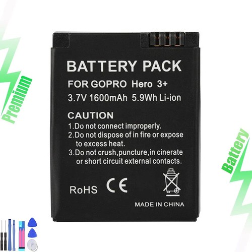 Batteria per gopro ahdbt - per, ahdbt-302