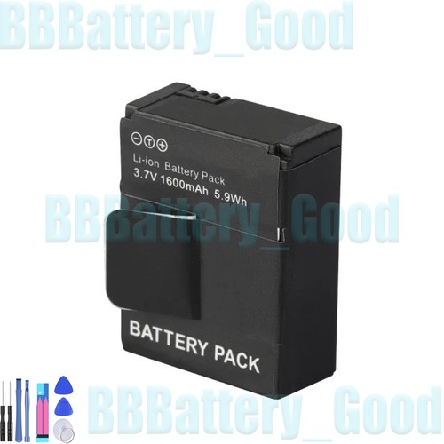 Batteria 1600mah per gopro - 1600mah,